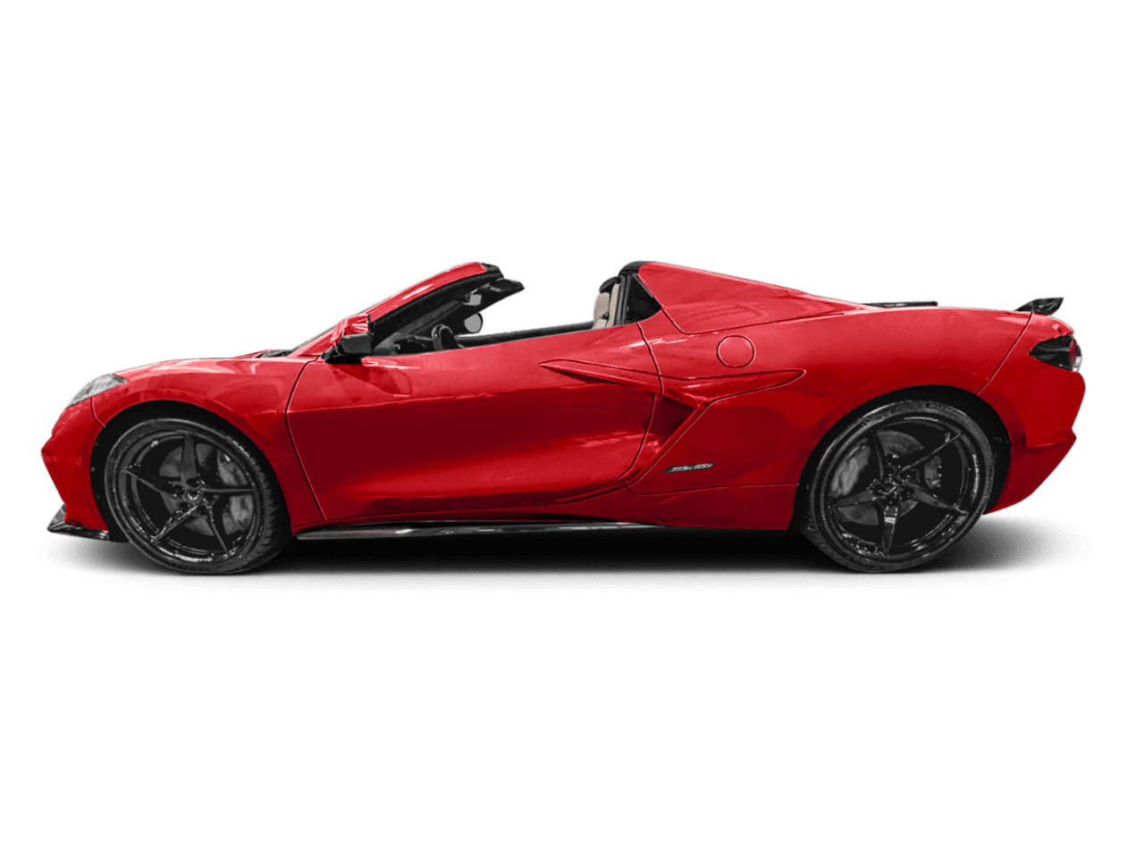 2026 Chevrolet Corvette 2dr - Profile, facing to the left