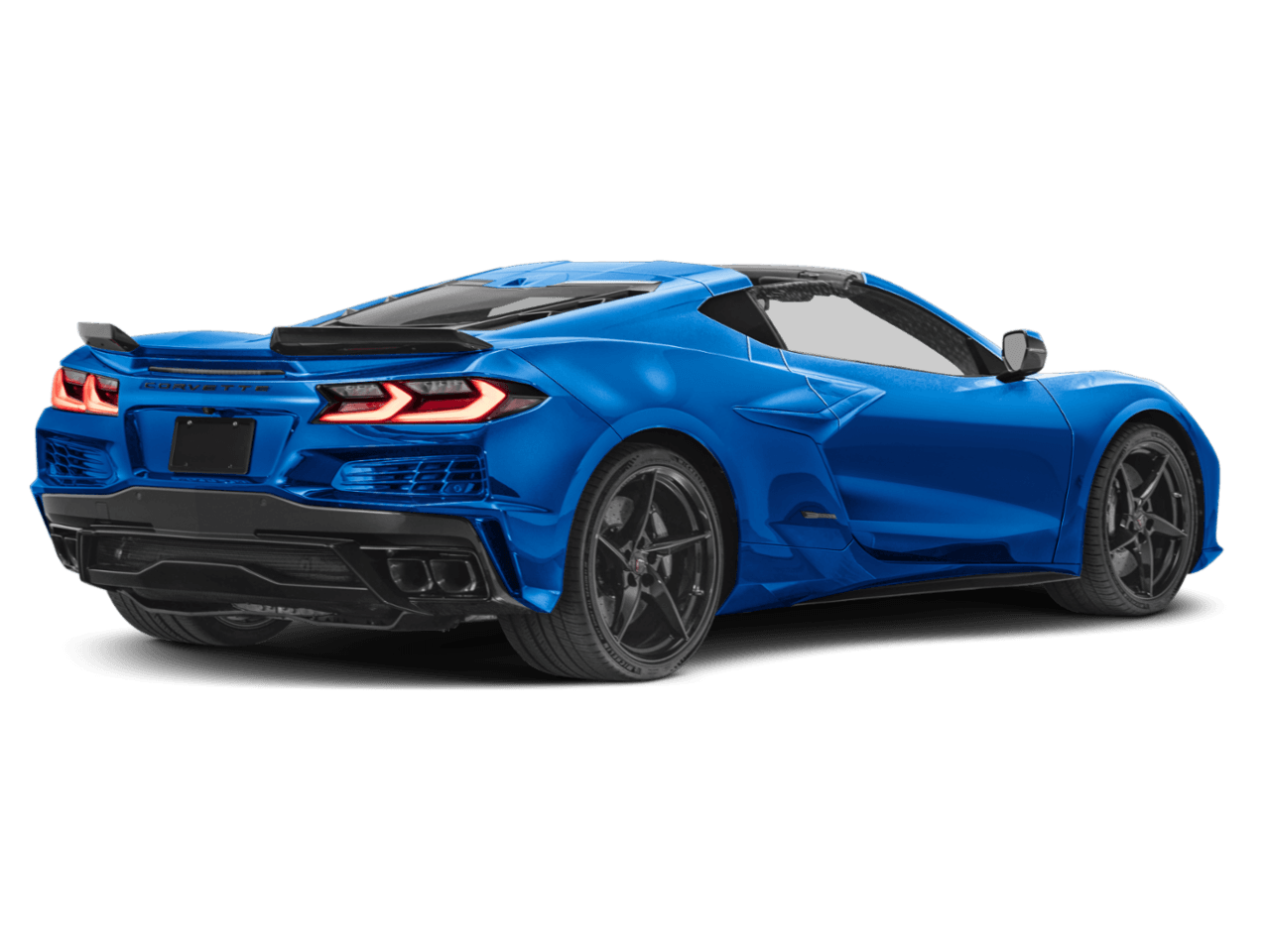 2026 Chevrolet Corvette 1LZ - Rear 3/4, facing to the right