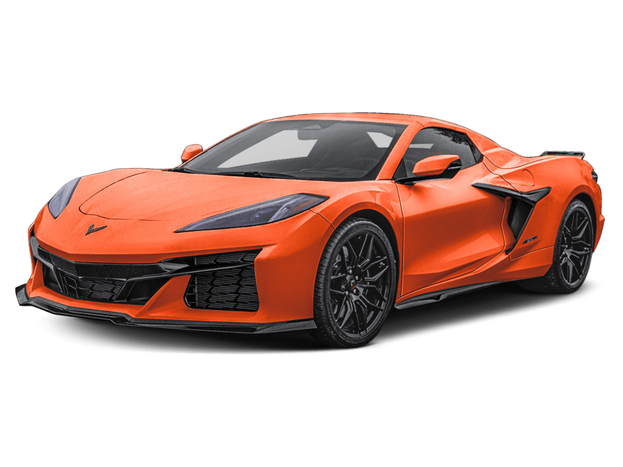 2026 Chevrolet Corvette 2dr - Front 3/4, facing to the left