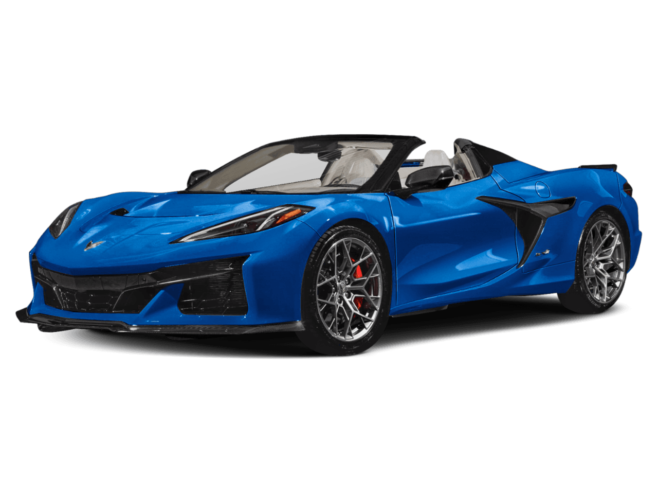 2026 Chevrolet Corvette 2dr - Front 3/4, facing to the left
