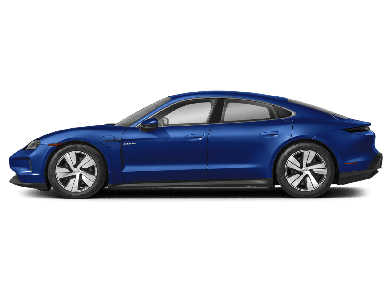 2026 Porsche Taycan Turbo - Profile, facing to the left