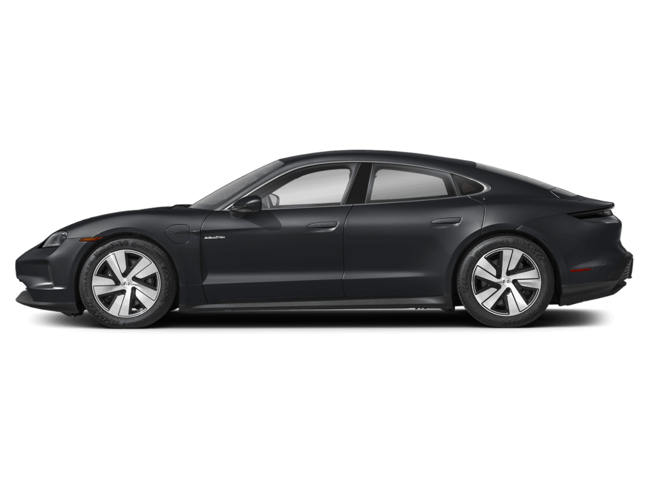 2026 Porsche Taycan Turbo - Profile, facing to the left