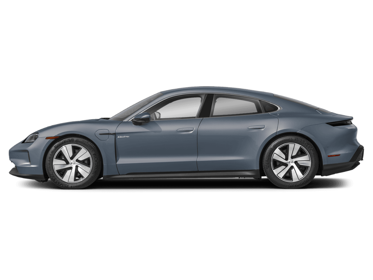 2026 Porsche Taycan Turbo - Profile, facing to the left