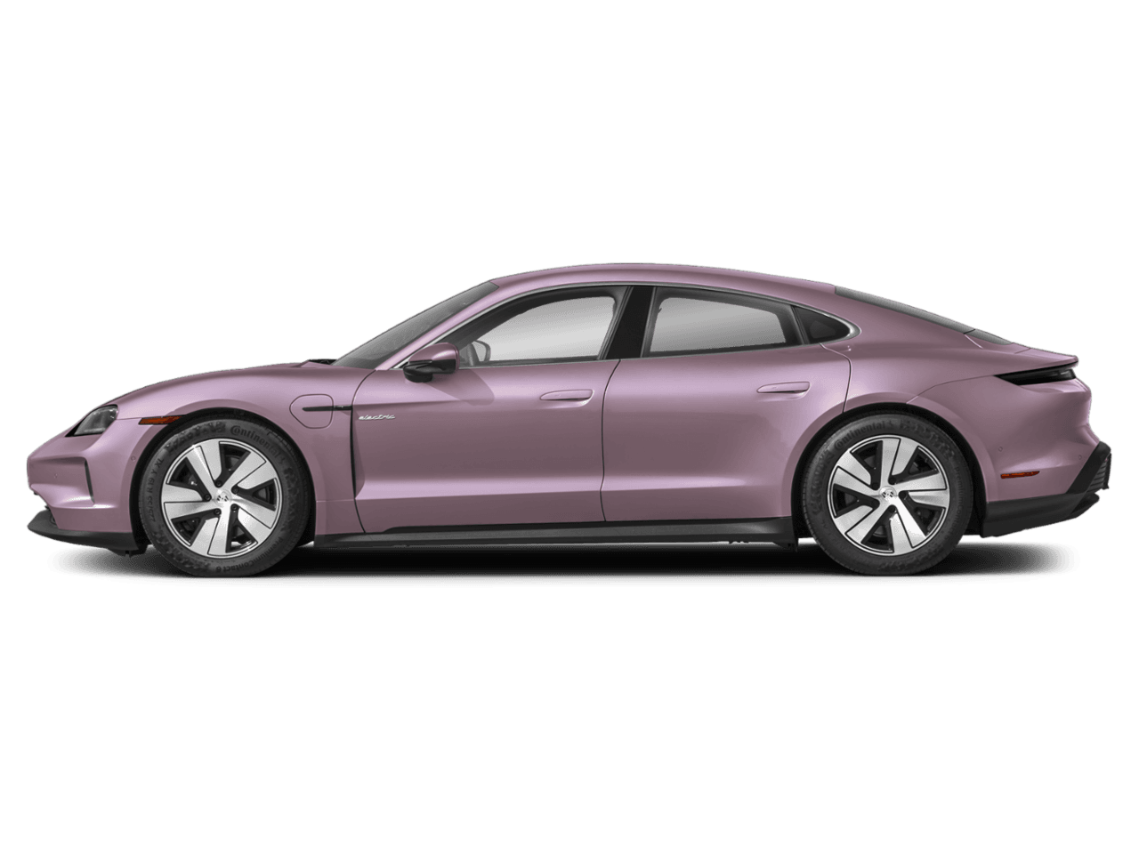 2026 Porsche Taycan Turbo - Profile, facing to the left