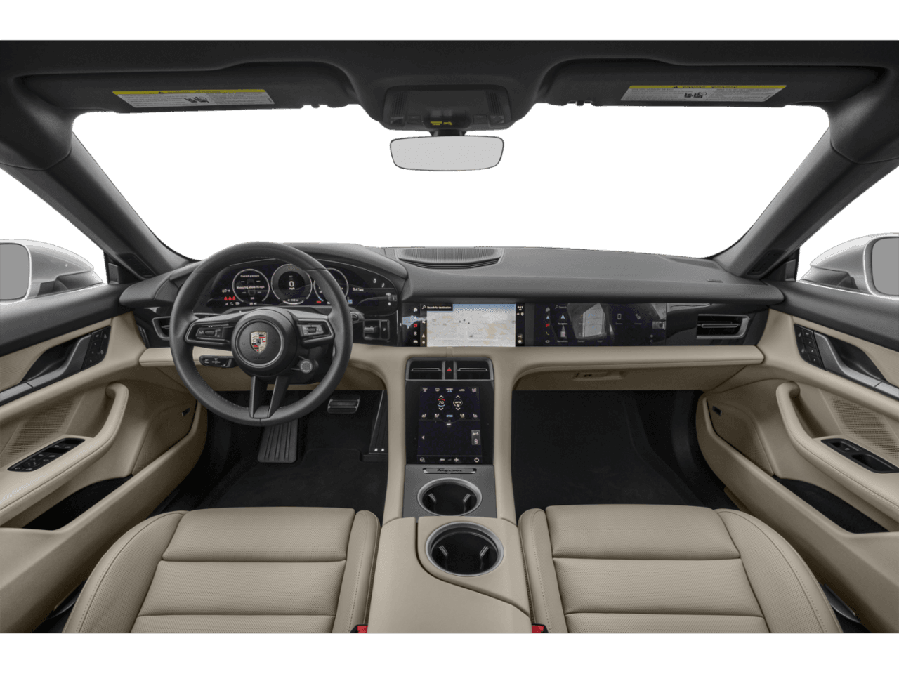 2026 Porsche Taycan Turbo GT - Interior Full Dash Basic