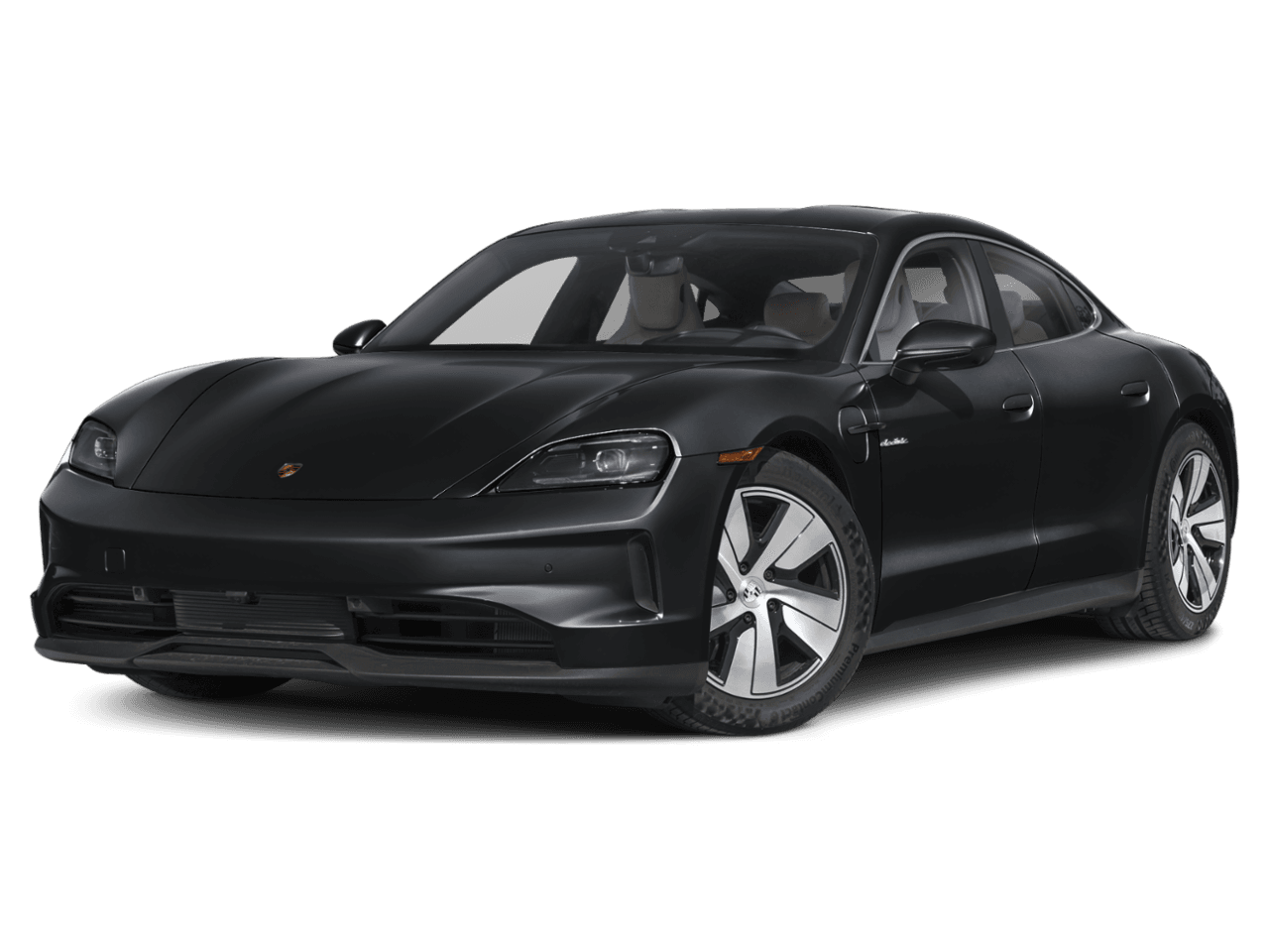 2026 Porsche Taycan GTS - Front 3/4, facing to the left