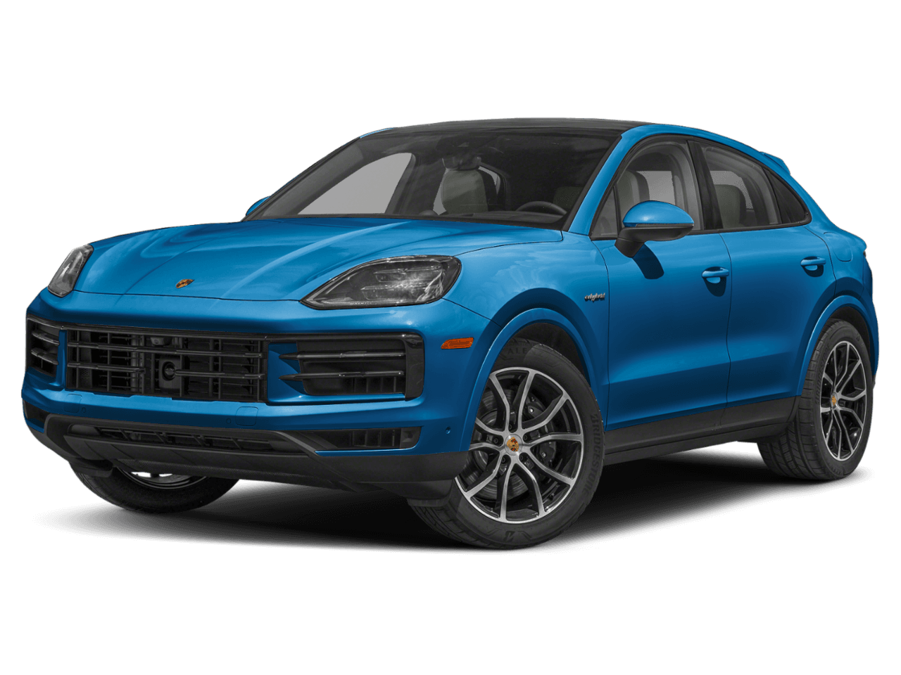 2026 Porsche Cayenne E-Hybrid - Front 3/4, facing to the left