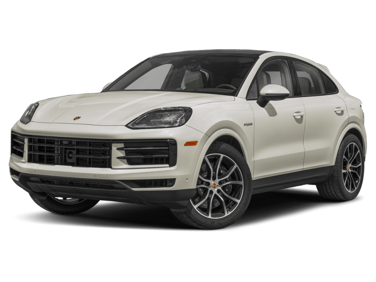 2026 Porsche Cayenne E-Hybrid - Front 3/4, facing to the left