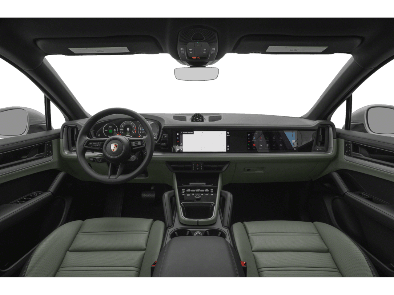 2026 Porsche Cayenne E-Hybrid - Interior Full Dash Basic