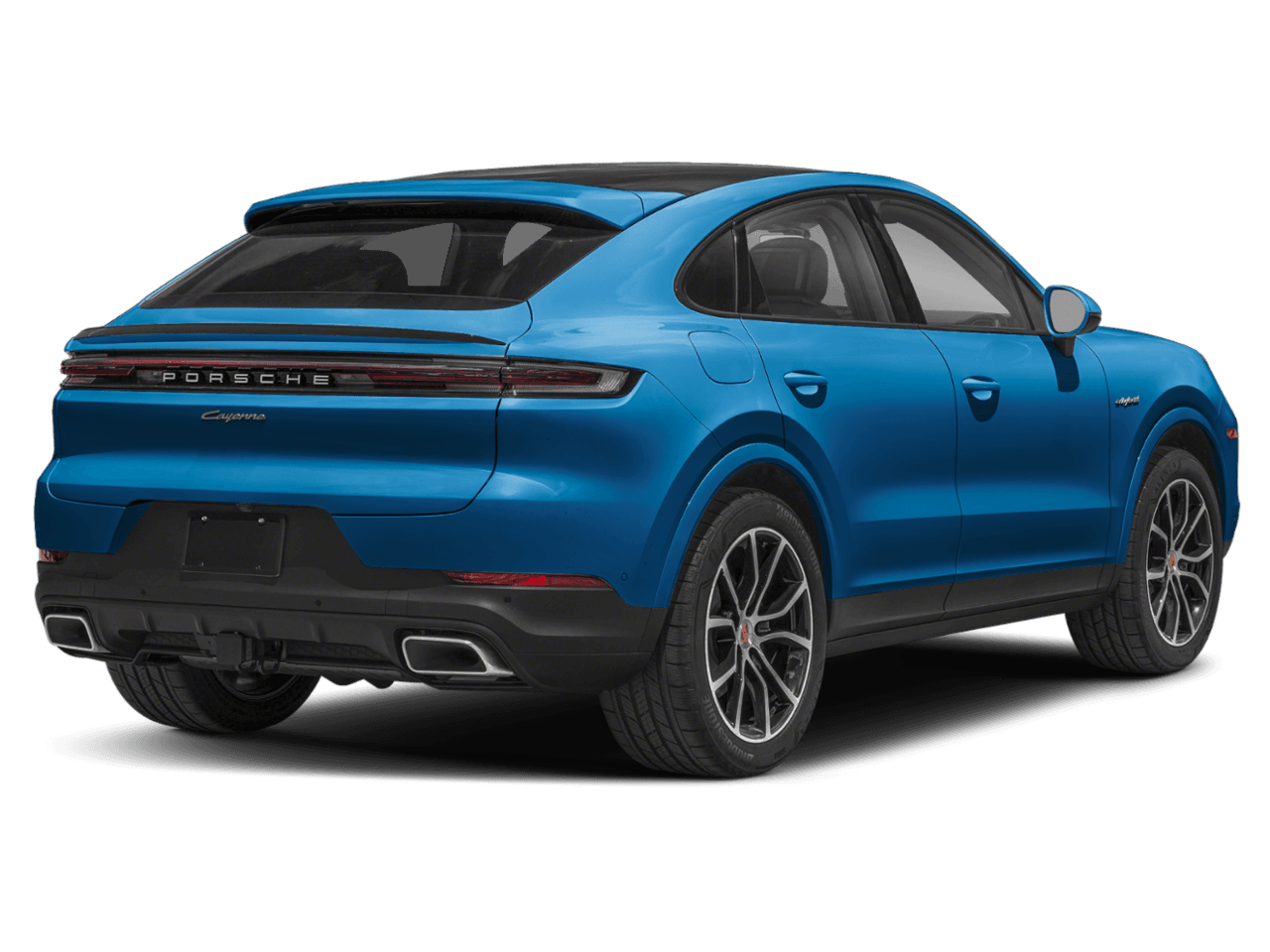 2026 Porsche Cayenne E-Hybrid - Rear 3/4, facing to the right