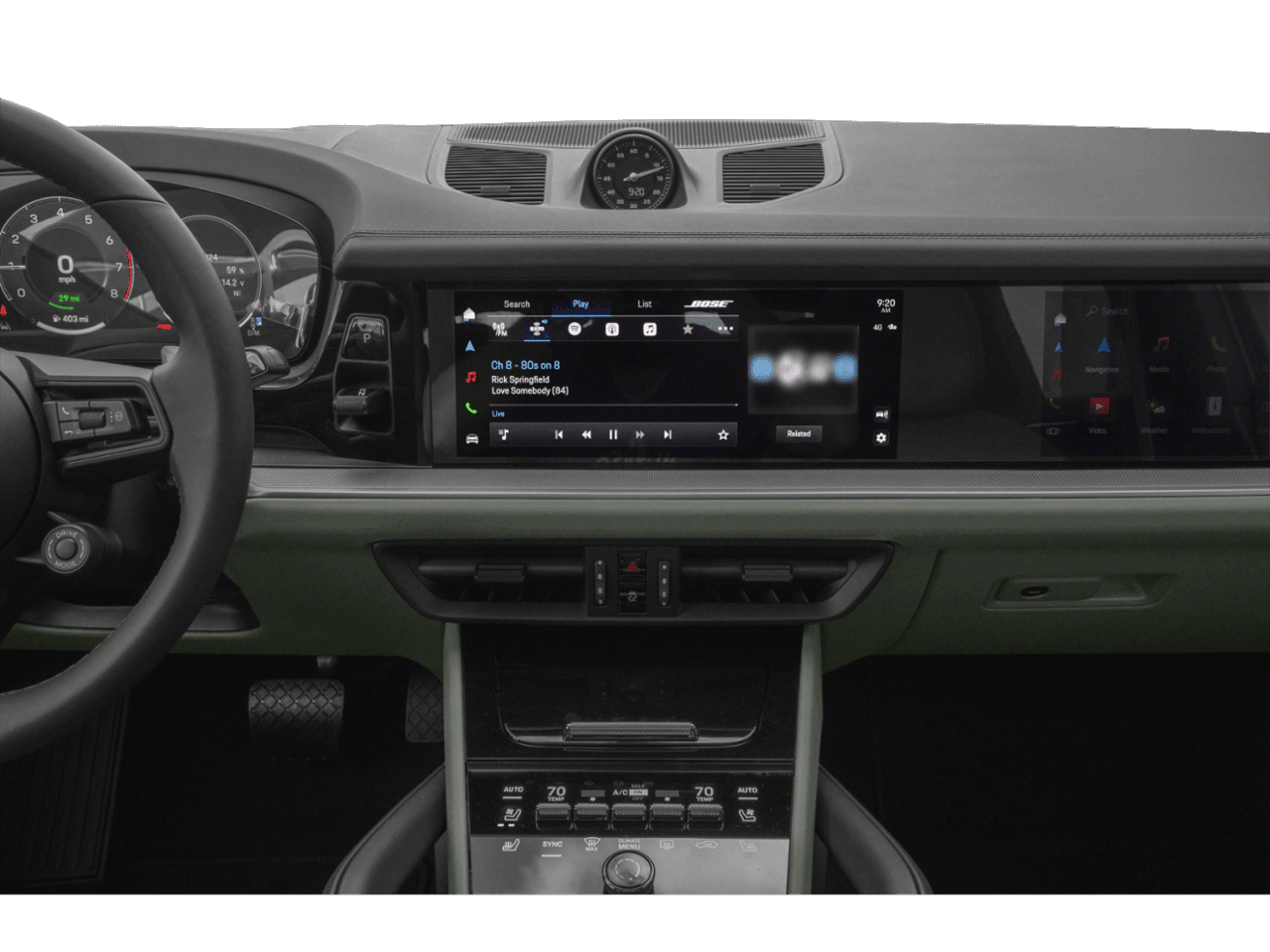 2026 Porsche Cayenne E-Hybrid - Interior Stereo System