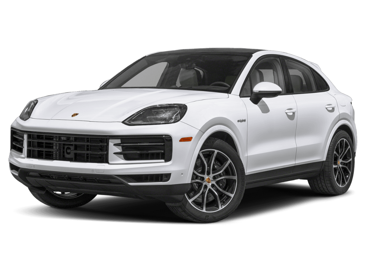 2026 Porsche Cayenne Turbo E-Hybrid - Front 3/4, facing to the left
