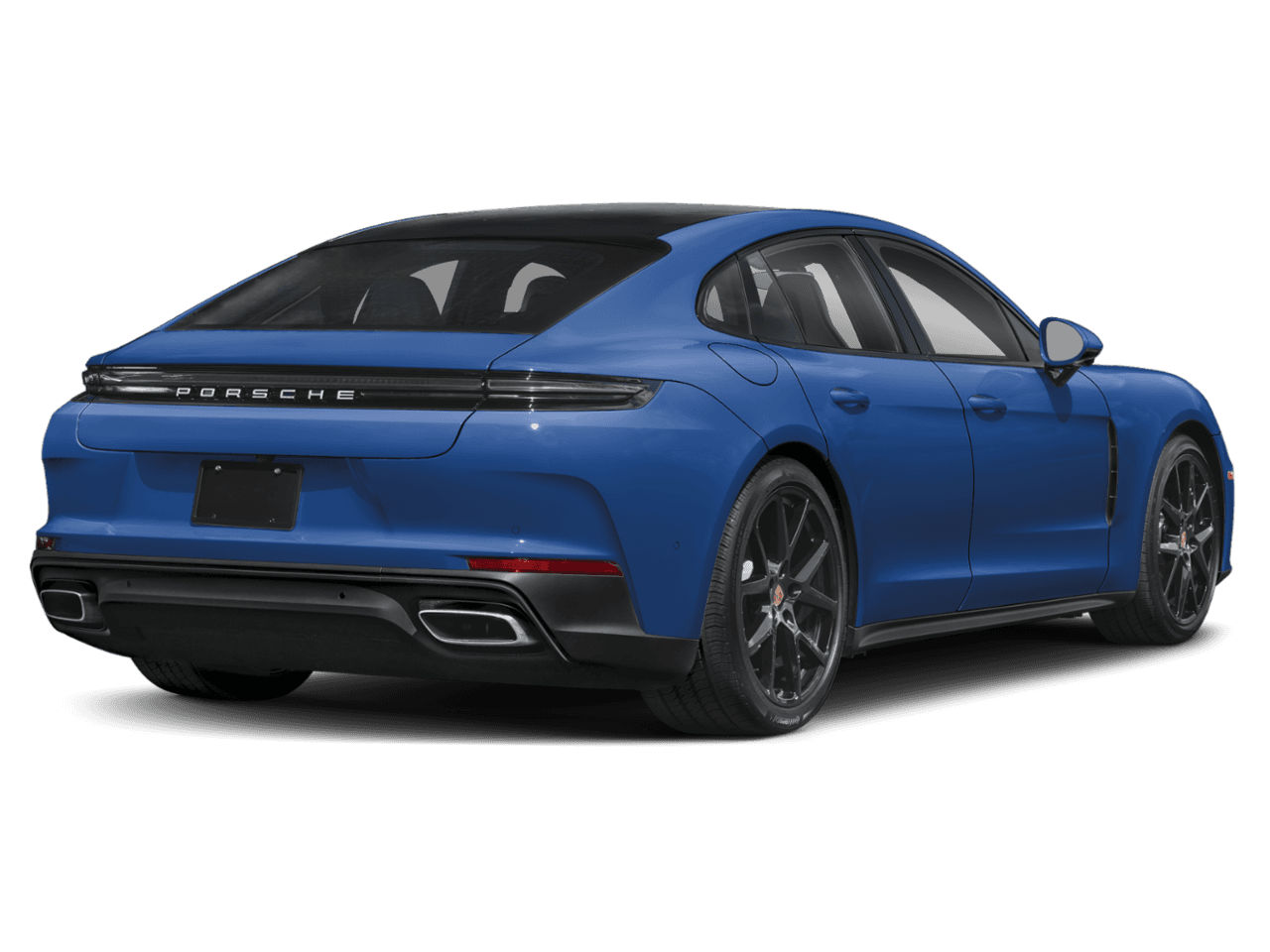 2026 Porsche Panamera 4 - Rear 3/4, facing to the right