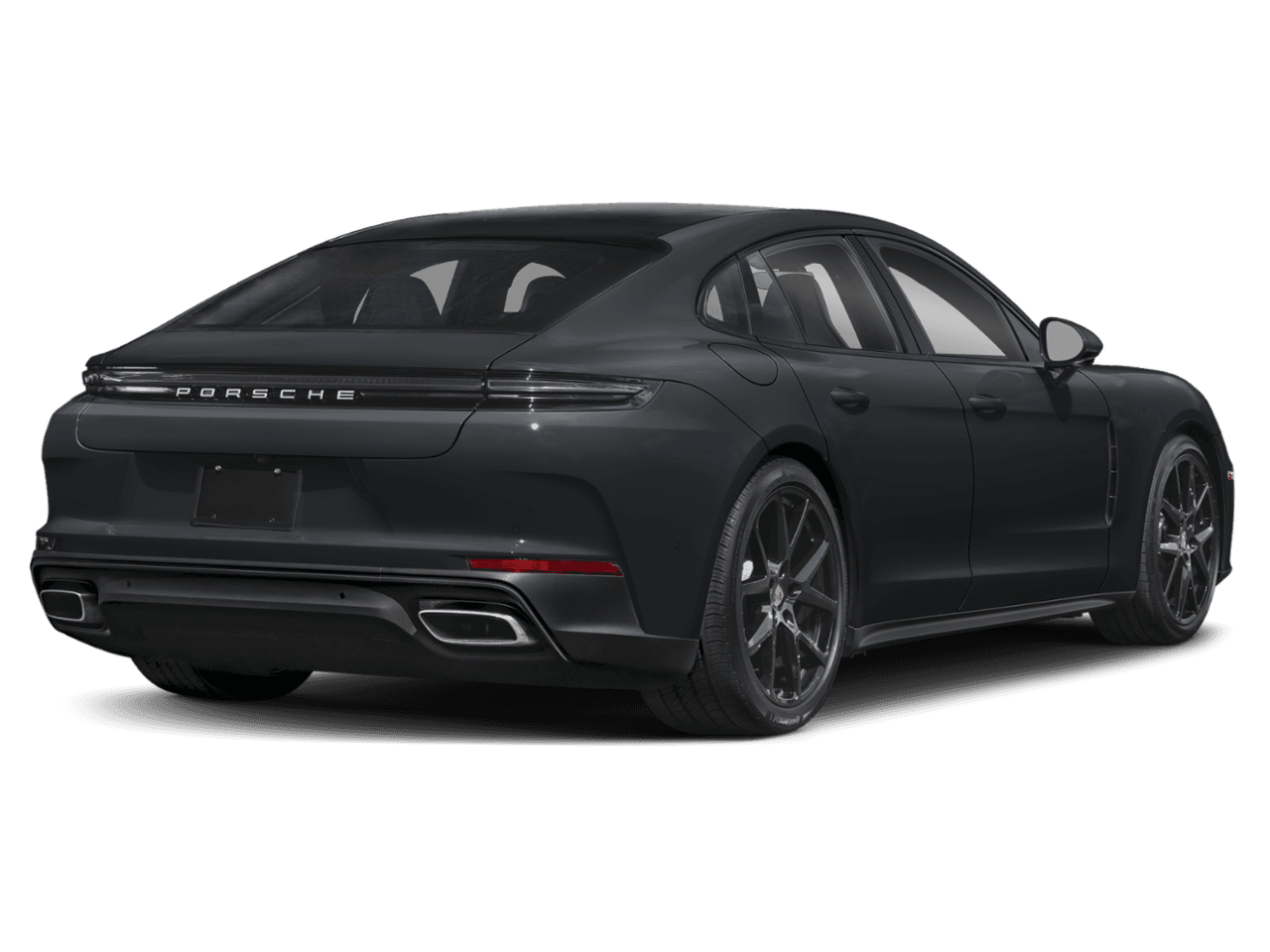 2026 Porsche Panamera 4 - Rear 3/4, facing to the right