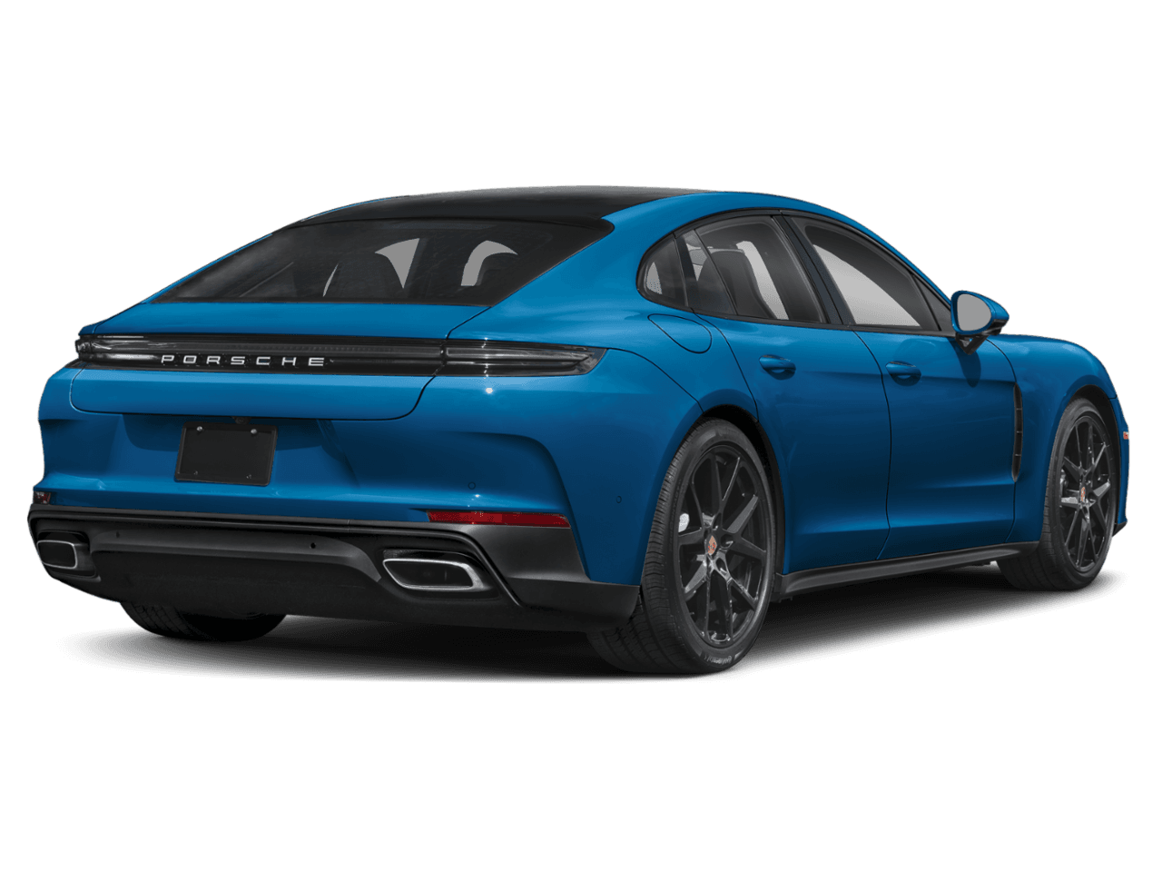 2026 Porsche Panamera 4 - Rear 3/4, facing to the right
