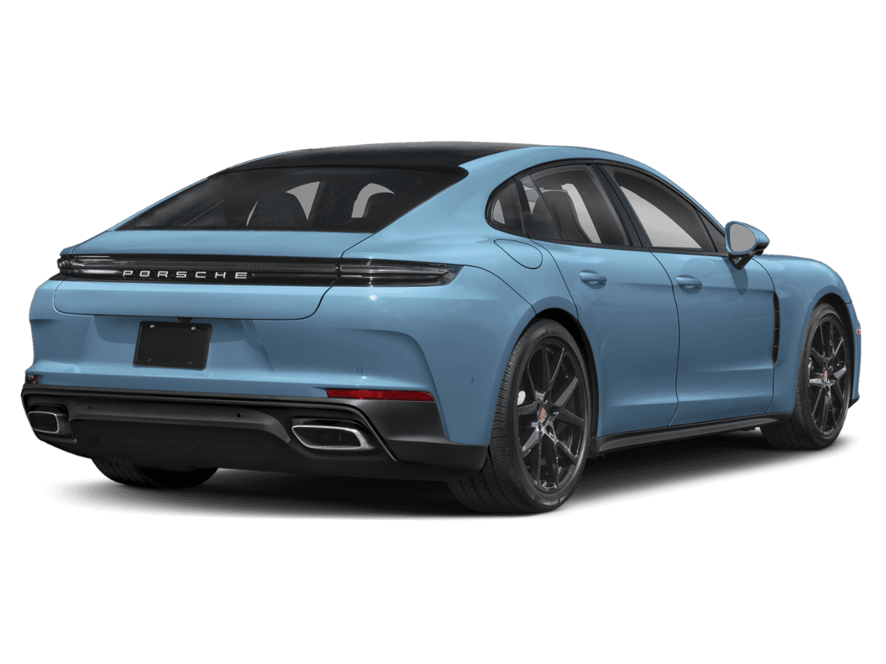 2026 Porsche Panamera 4 - Rear 3/4, facing to the right