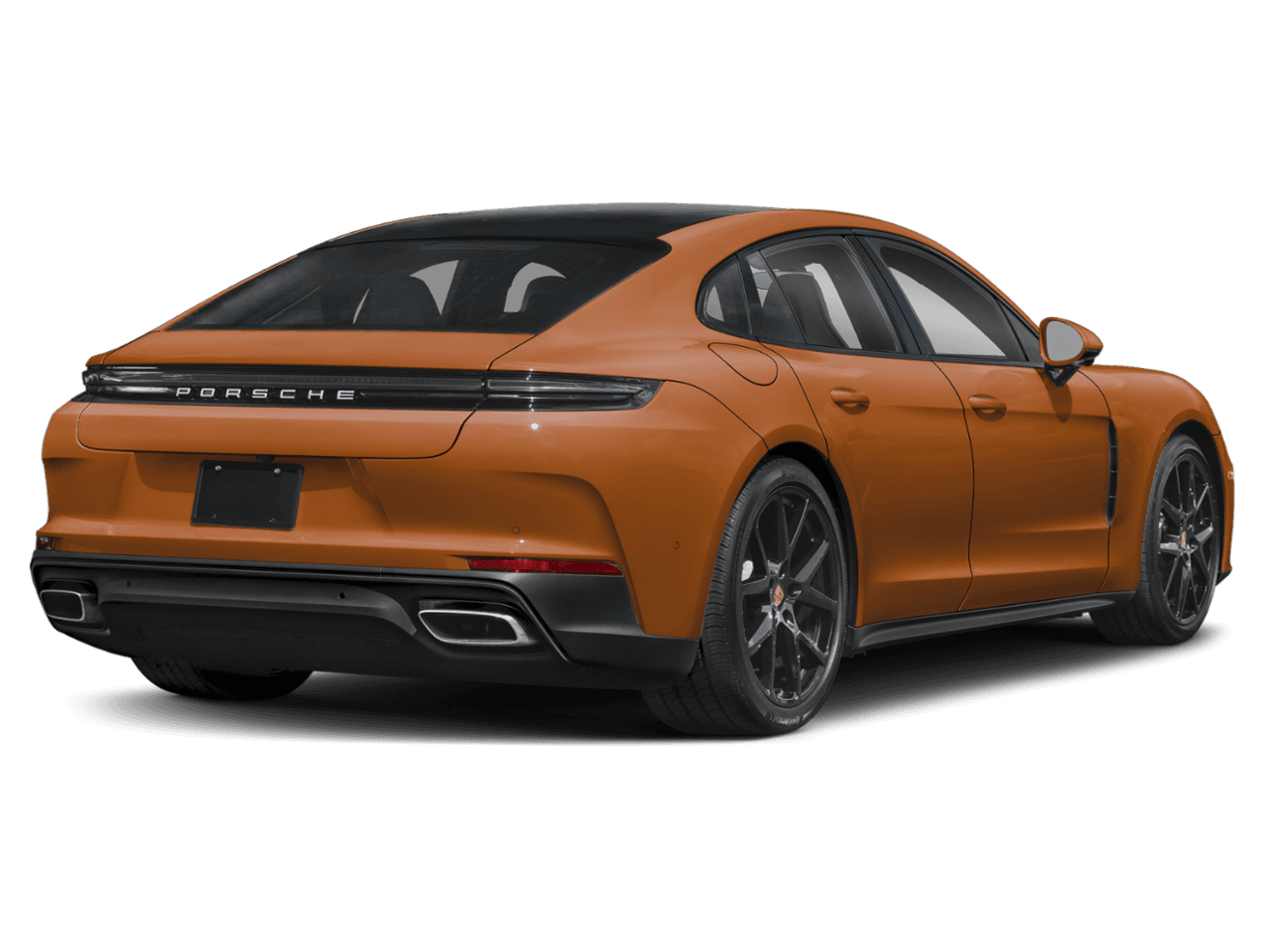 2026 Porsche Panamera 4 - Rear 3/4, facing to the right