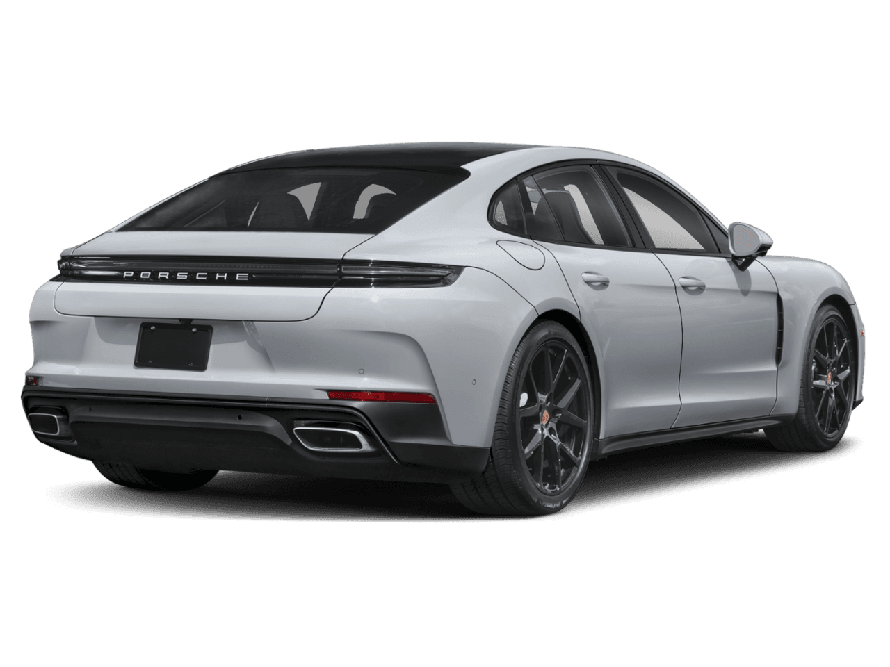 2026 Porsche Panamera 4 - Rear 3/4, facing to the right