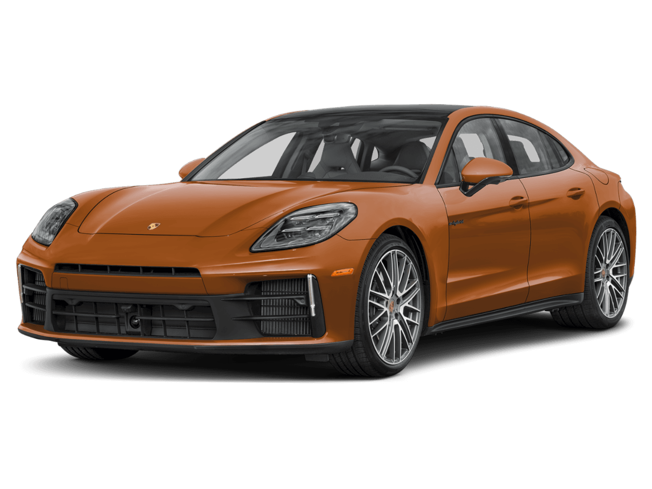 2026 Porsche Panamera 4 E-Hybrid - Front 3/4, facing to the left