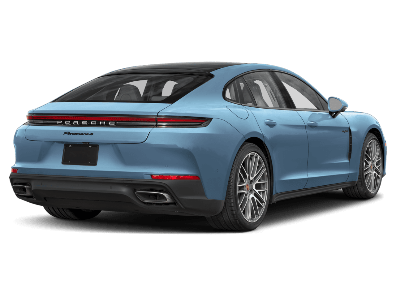 2026 Porsche Panamera 4S E-Hybrid - Rear 3/4, facing to the right