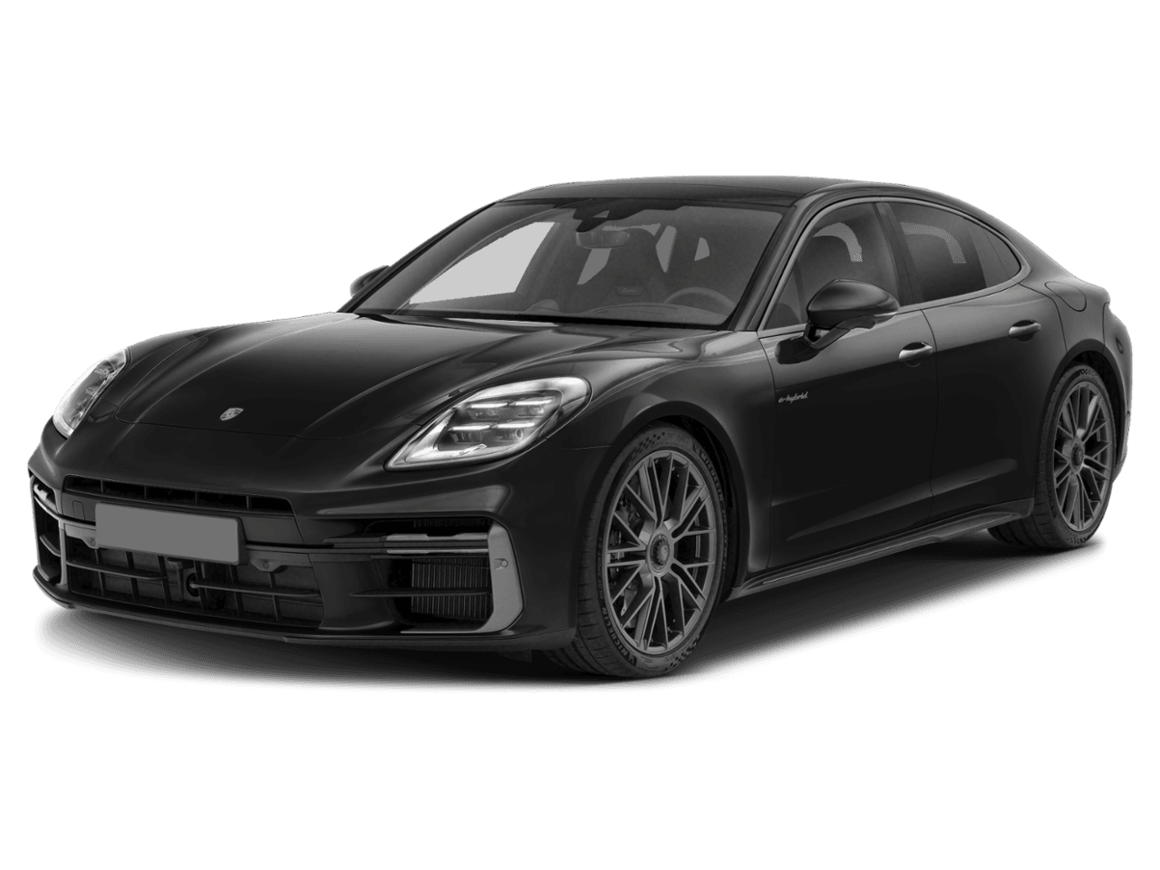 2026 Porsche Panamera Turbo E-Hybrid - Front 3/4, facing to the left