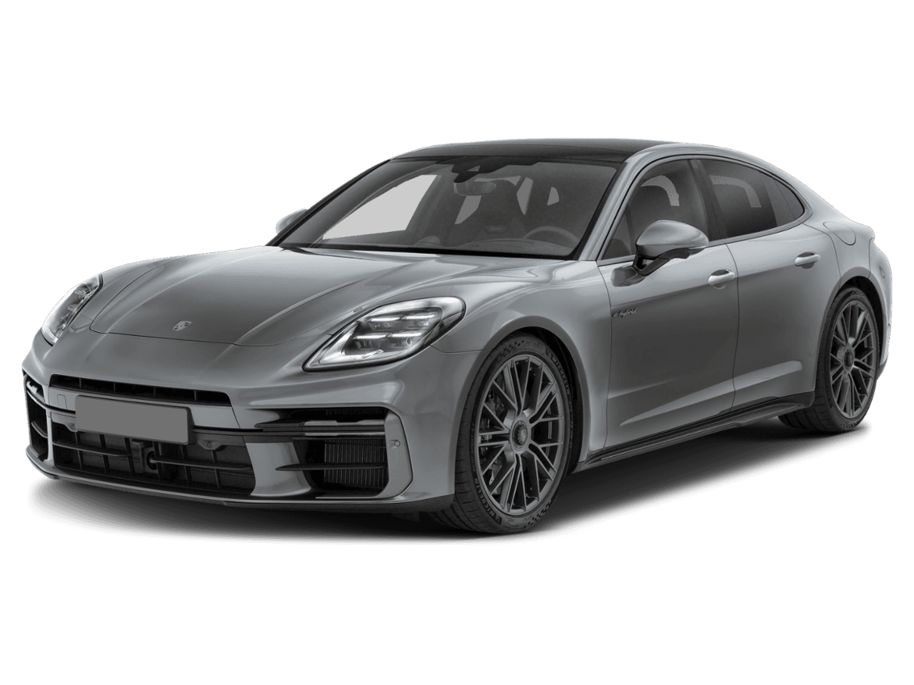 2026 Porsche Panamera Turbo E-Hybrid - Front 3/4, facing to the left
