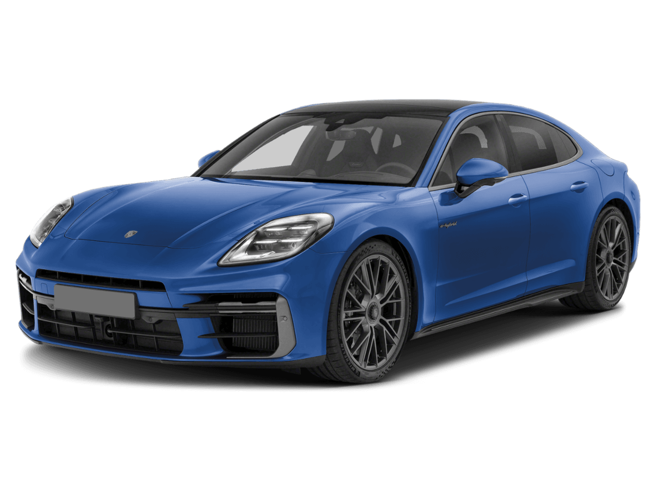 2026 Porsche Panamera Turbo E-Hybrid - Front 3/4, facing to the left