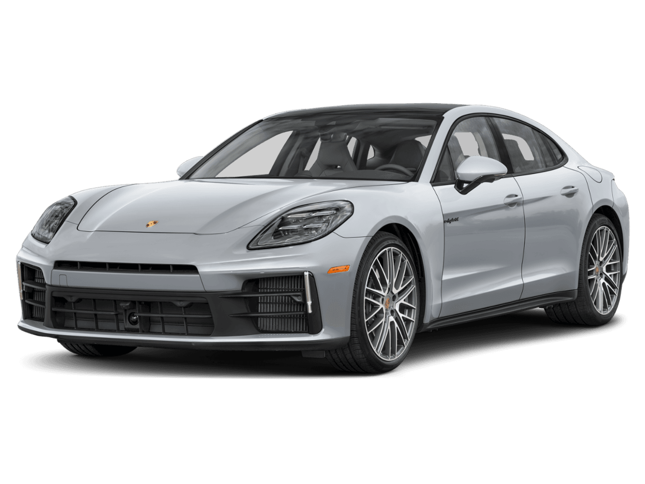 2026 Porsche Panamera Turbo E-Hybrid - Front 3/4, facing to the left