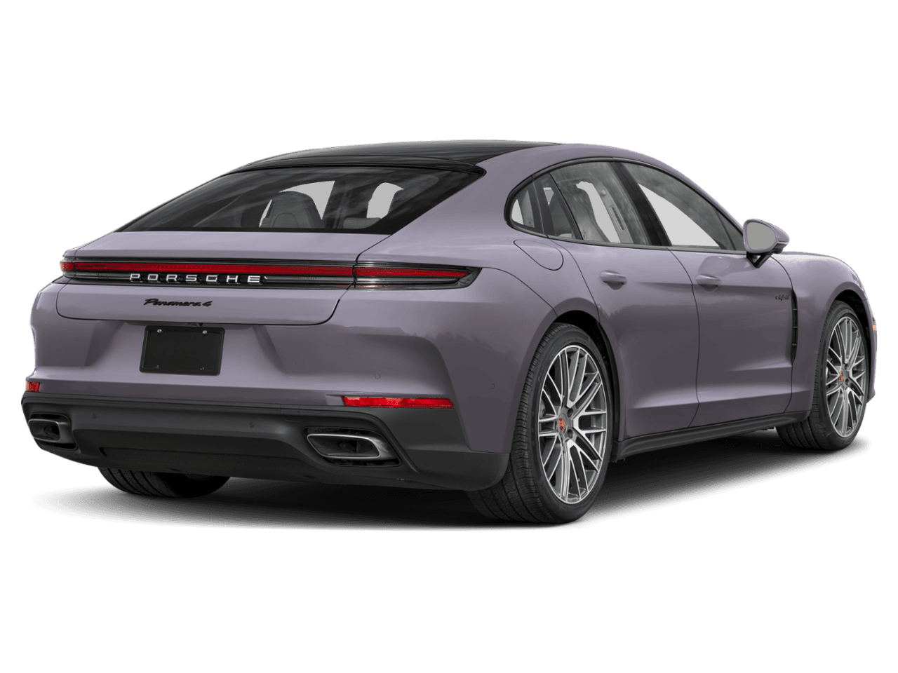 2026 Porsche Panamera Turbo S E-Hybrid - Rear 3/4, facing to the right