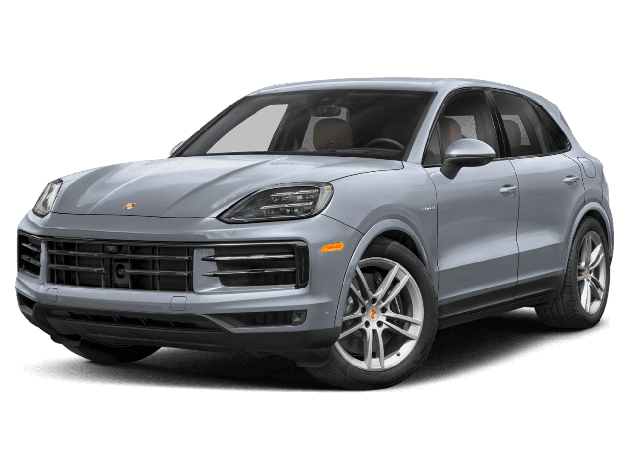 2026 Porsche Cayenne E-Hybrid - Front 3/4, facing to the left