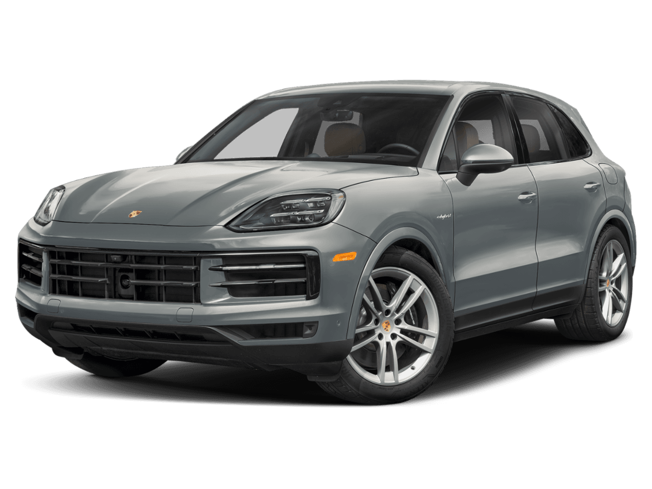 2026 Porsche Cayenne E-Hybrid - Front 3/4, facing to the left