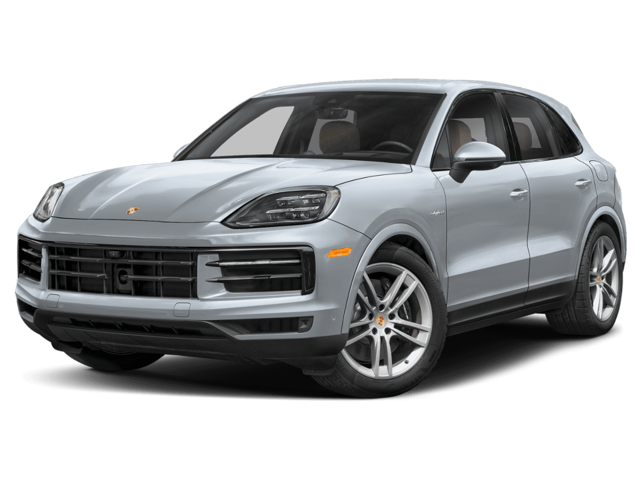2026 Porsche Cayenne E-Hybrid - Front 3/4, facing to the left