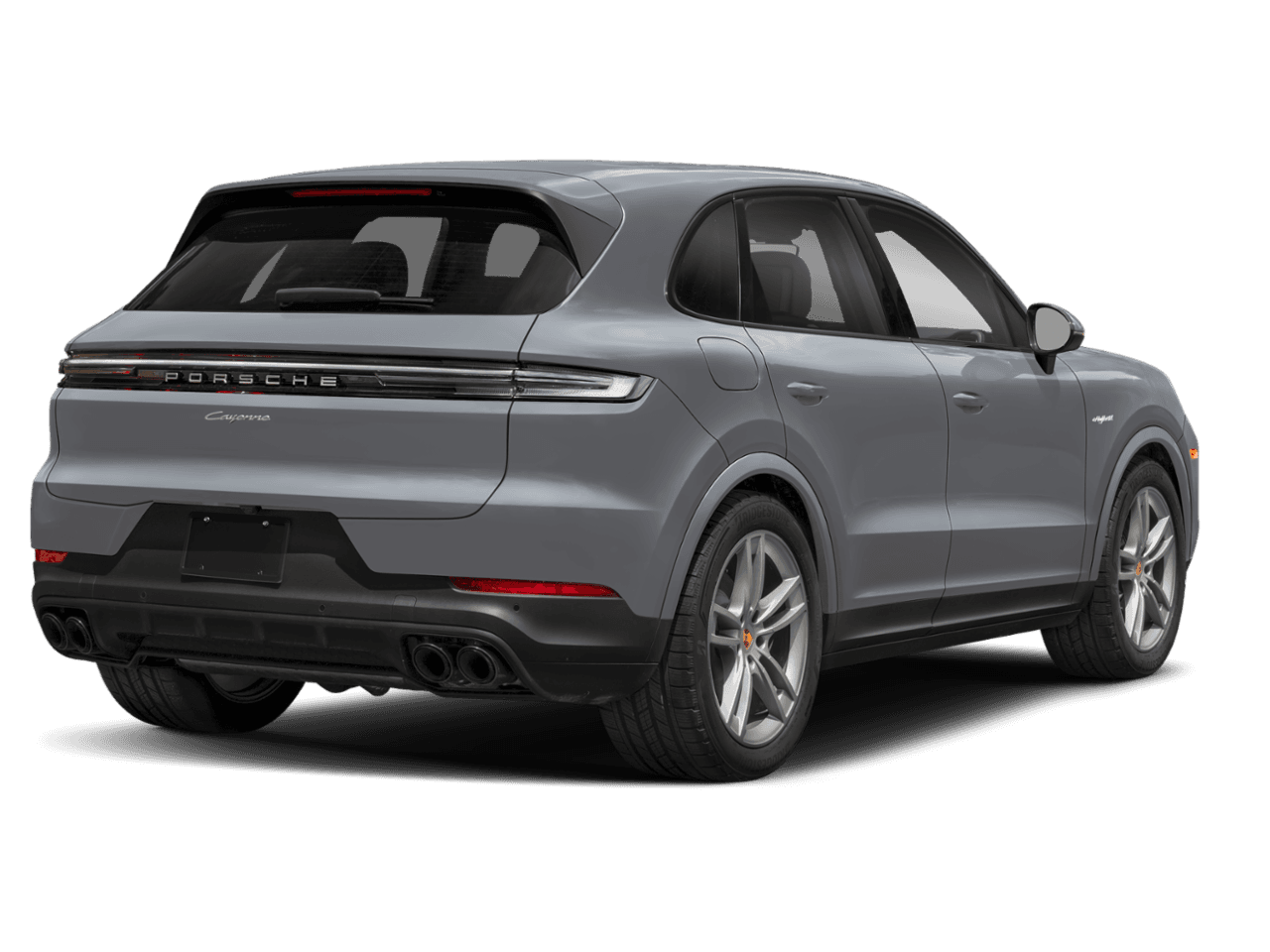 2026 Porsche Cayenne S E-Hybrid - Rear 3/4, facing to the right