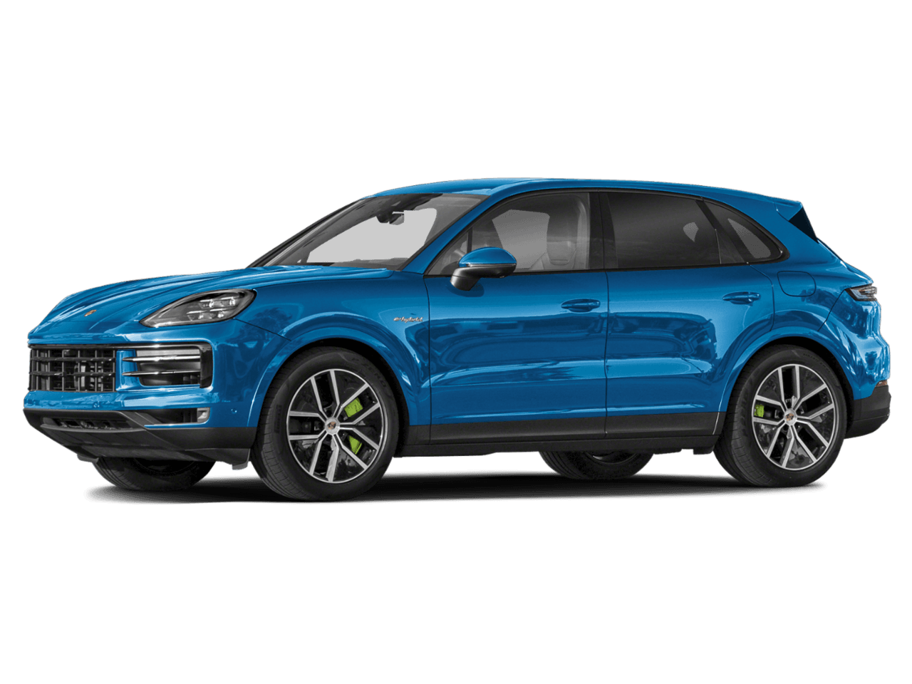2026 Porsche Cayenne Turbo E-Hybrid - Front 3/4, facing to the left