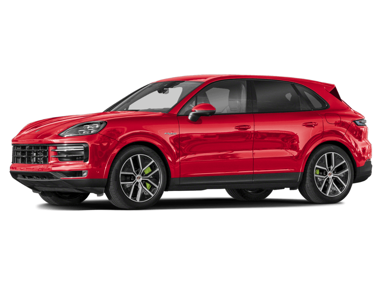 2026 Porsche Cayenne Turbo E-Hybrid - Front 3/4, facing to the left
