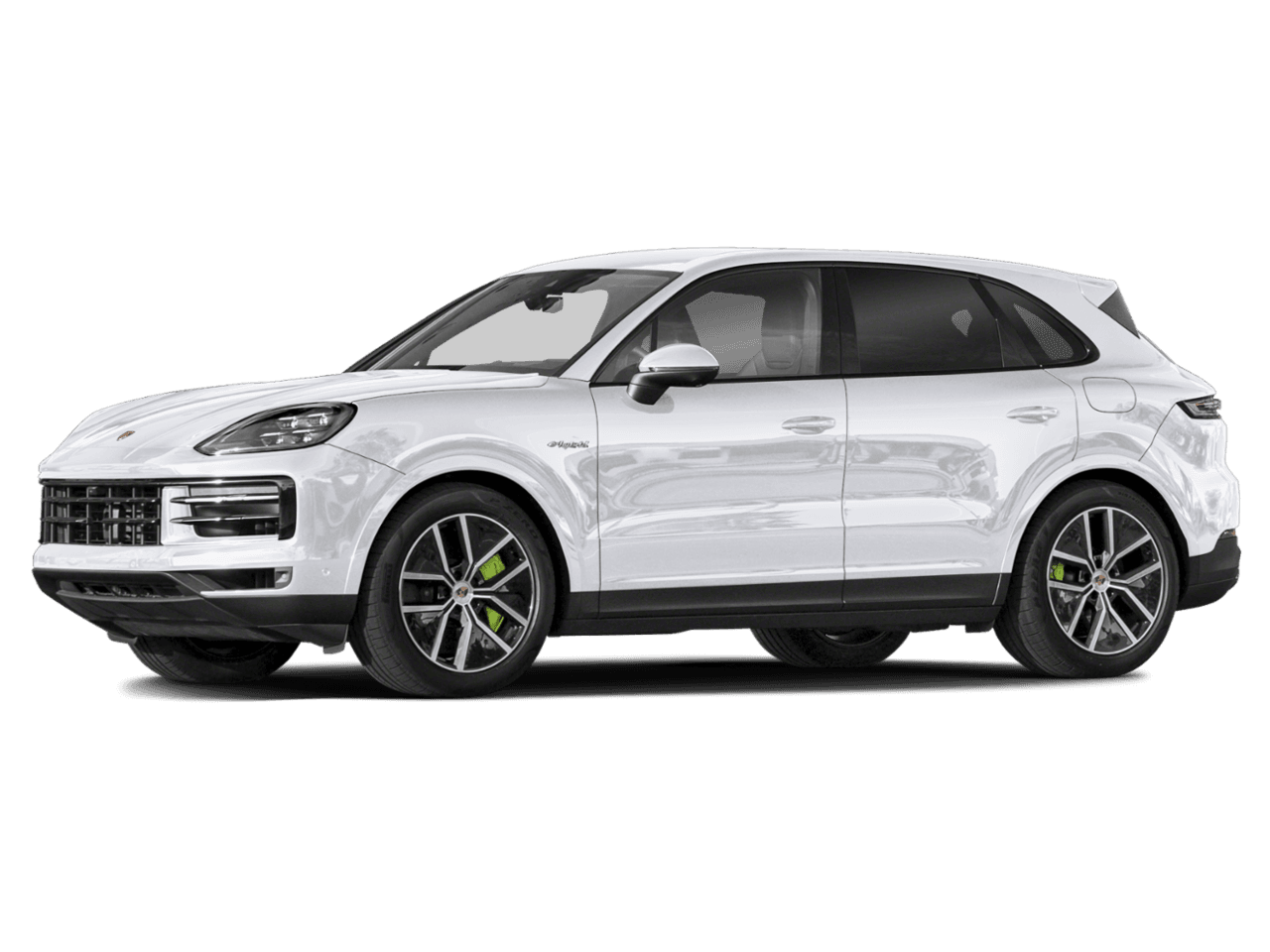2026 Porsche Cayenne Turbo E-Hybrid - Front 3/4, facing to the left