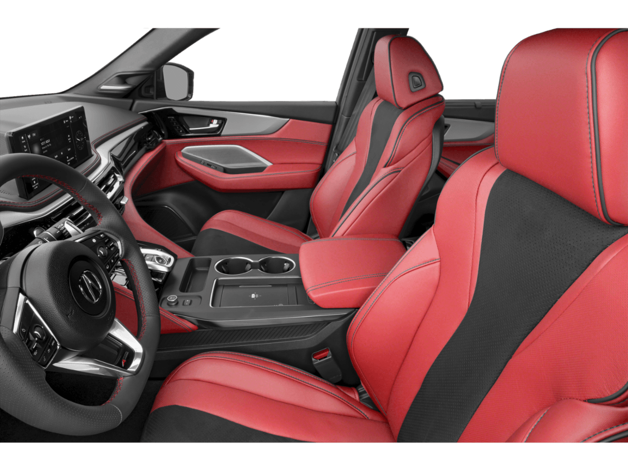 2026 Acura MDX w/A-Spec Package - Interior Driver's Side with Door Open, Front Seat Feature