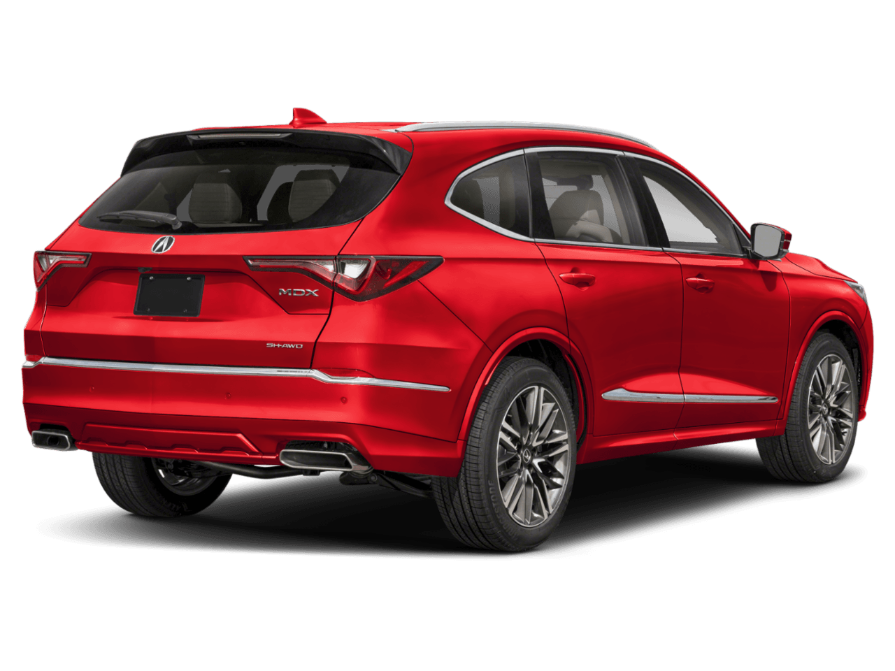 2026 Acura MDX w/Advance Package - Rear 3/4, facing to the right