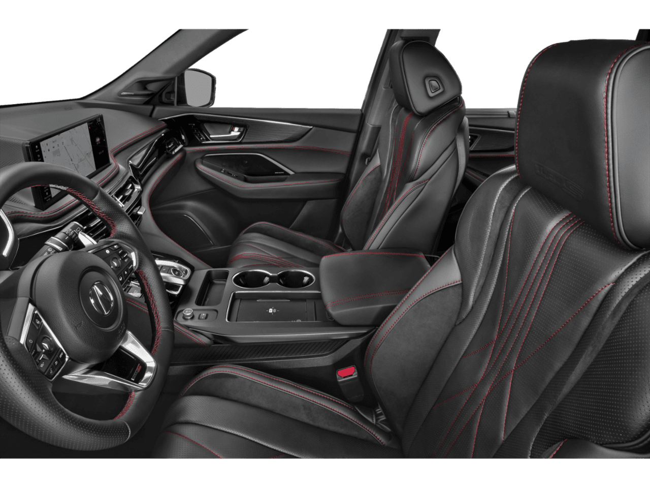 2026 Acura MDX Type S w/Advance Package - Interior Driver's Side with Door Open, Front Seat Feature