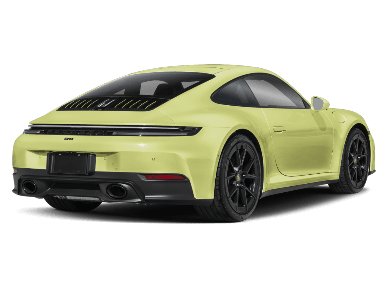 2026 Porsche 911 Carrera - Rear 3/4, facing to the right