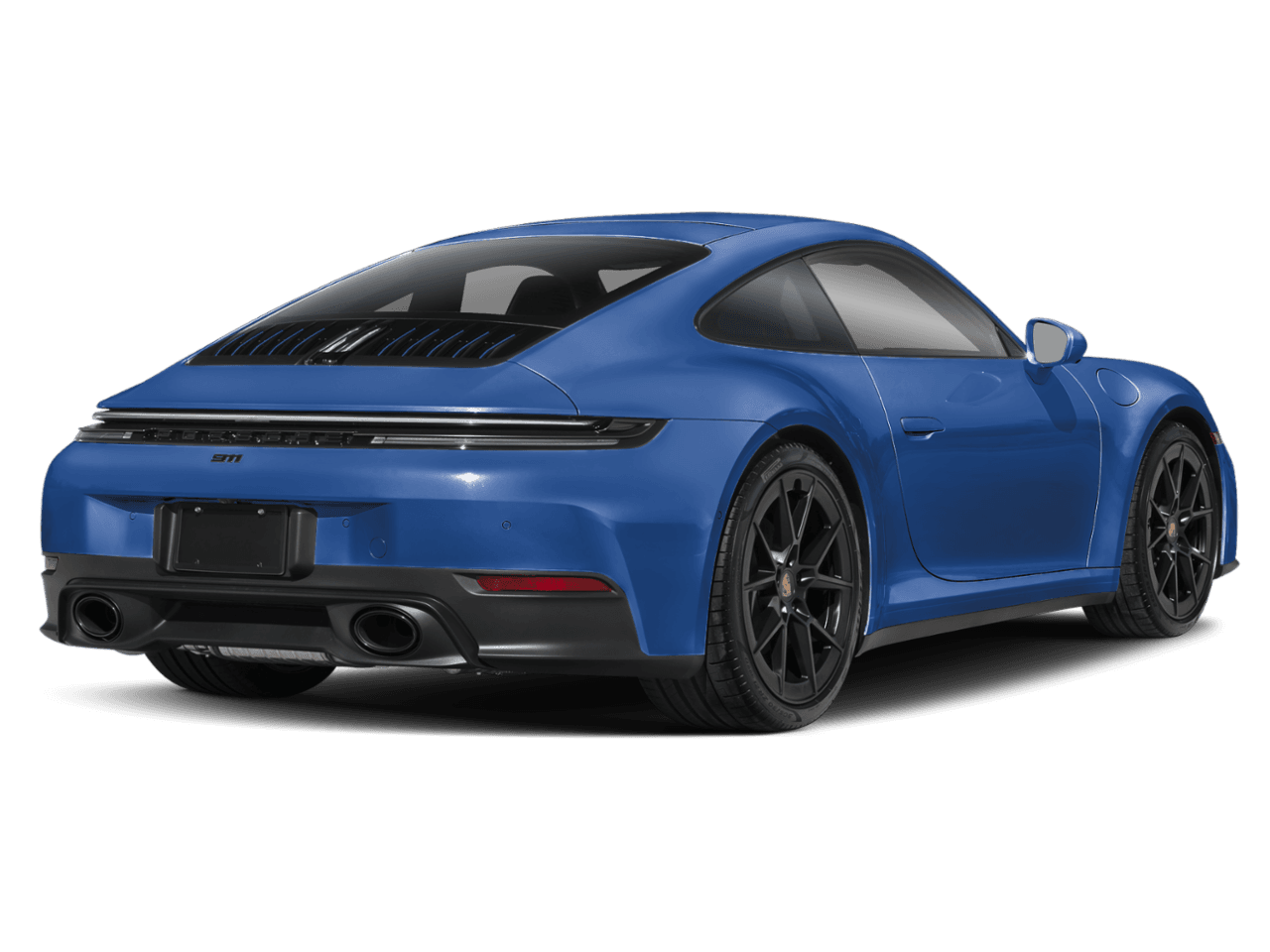 2026 Porsche 911 Carrera - Rear 3/4, facing to the right