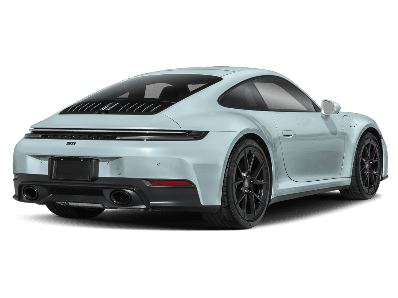 2026 Porsche 911 Carrera - Rear 3/4, facing to the right
