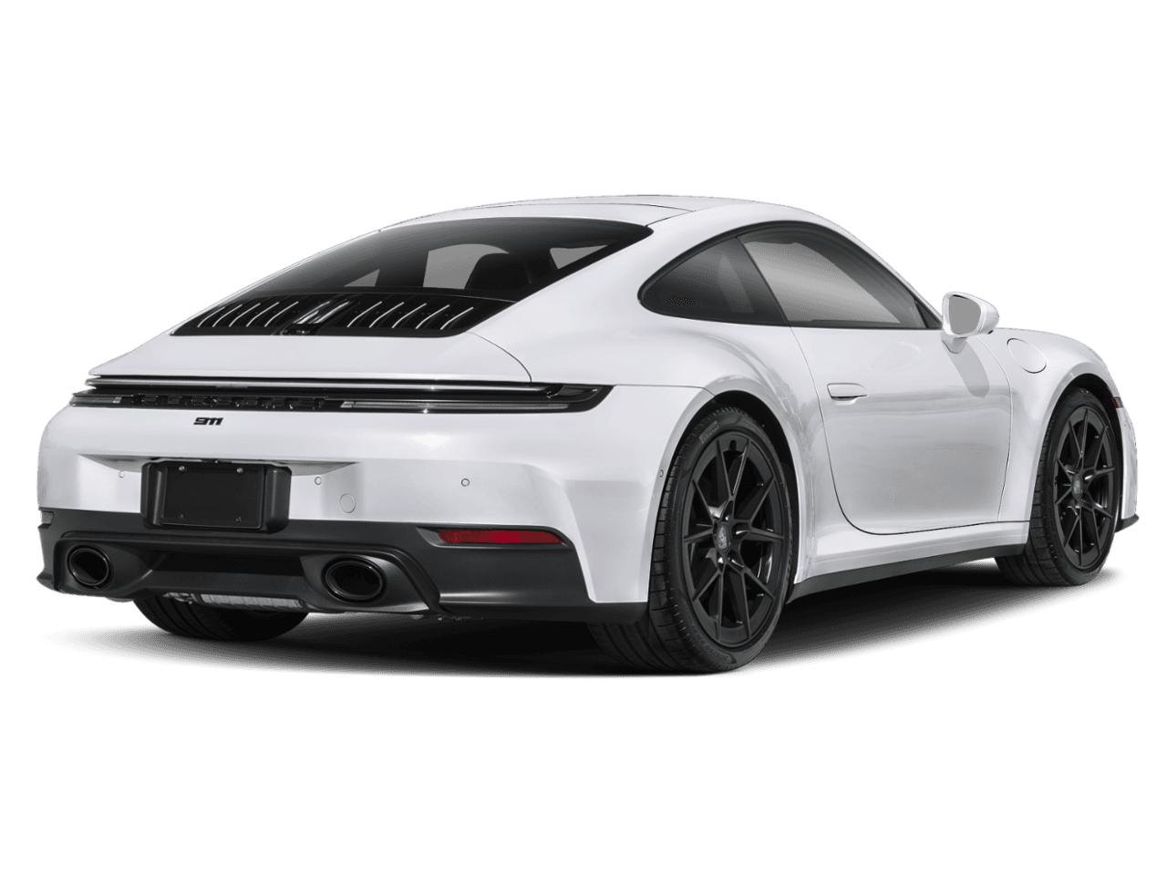 2026 Porsche 911 Carrera - Rear 3/4, facing to the right