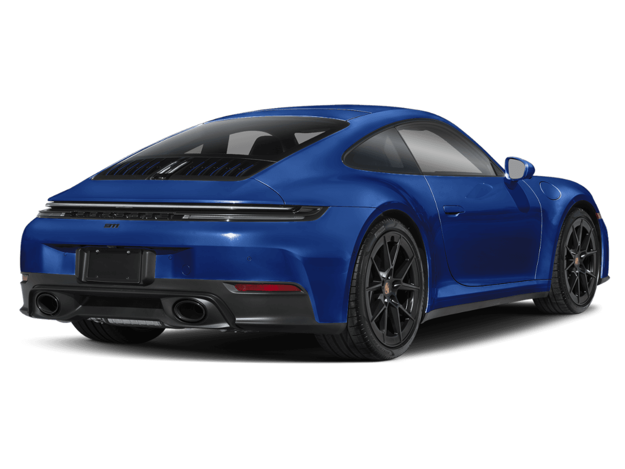 2026 Porsche 911 Carrera - Rear 3/4, facing to the right