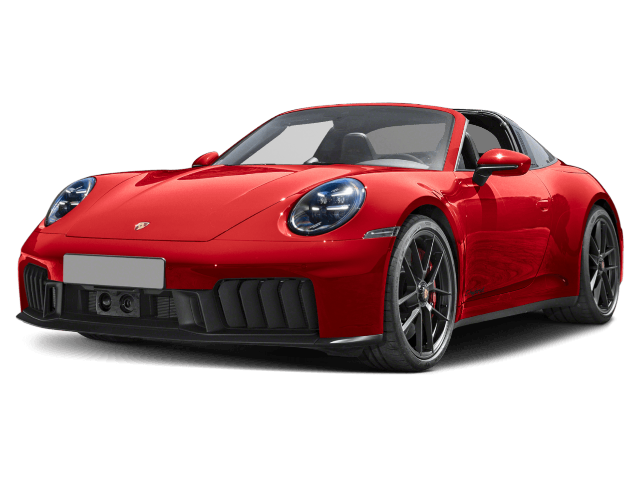 2026 Porsche 911 4 GTS - Front 3/4, facing to the left