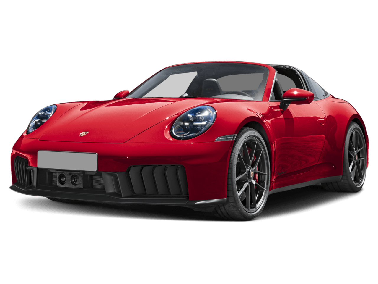 2026 Porsche 911 Targa - Front 3/4, facing to the left