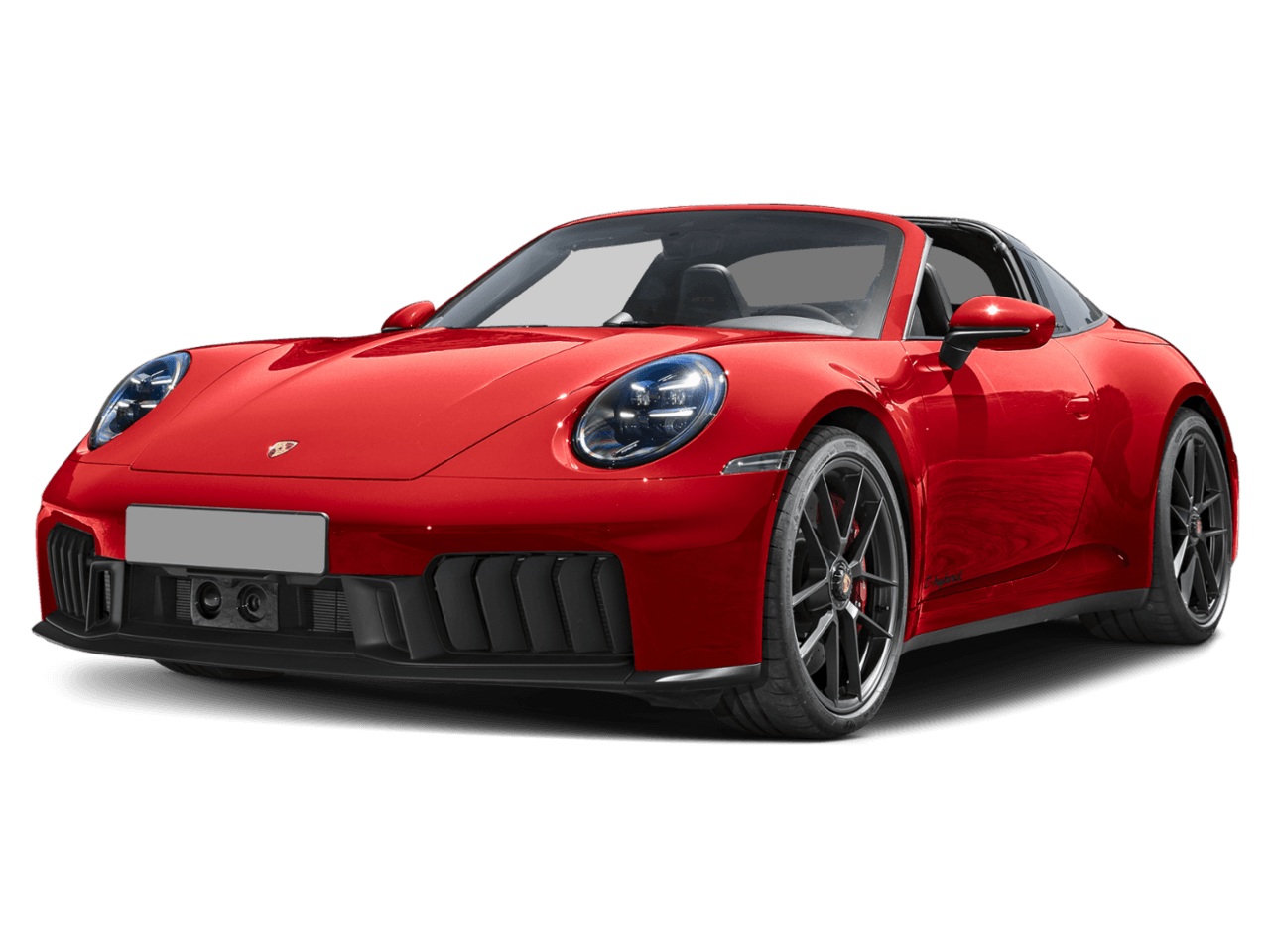2026 Porsche 911 Targa - Front 3/4, facing to the left