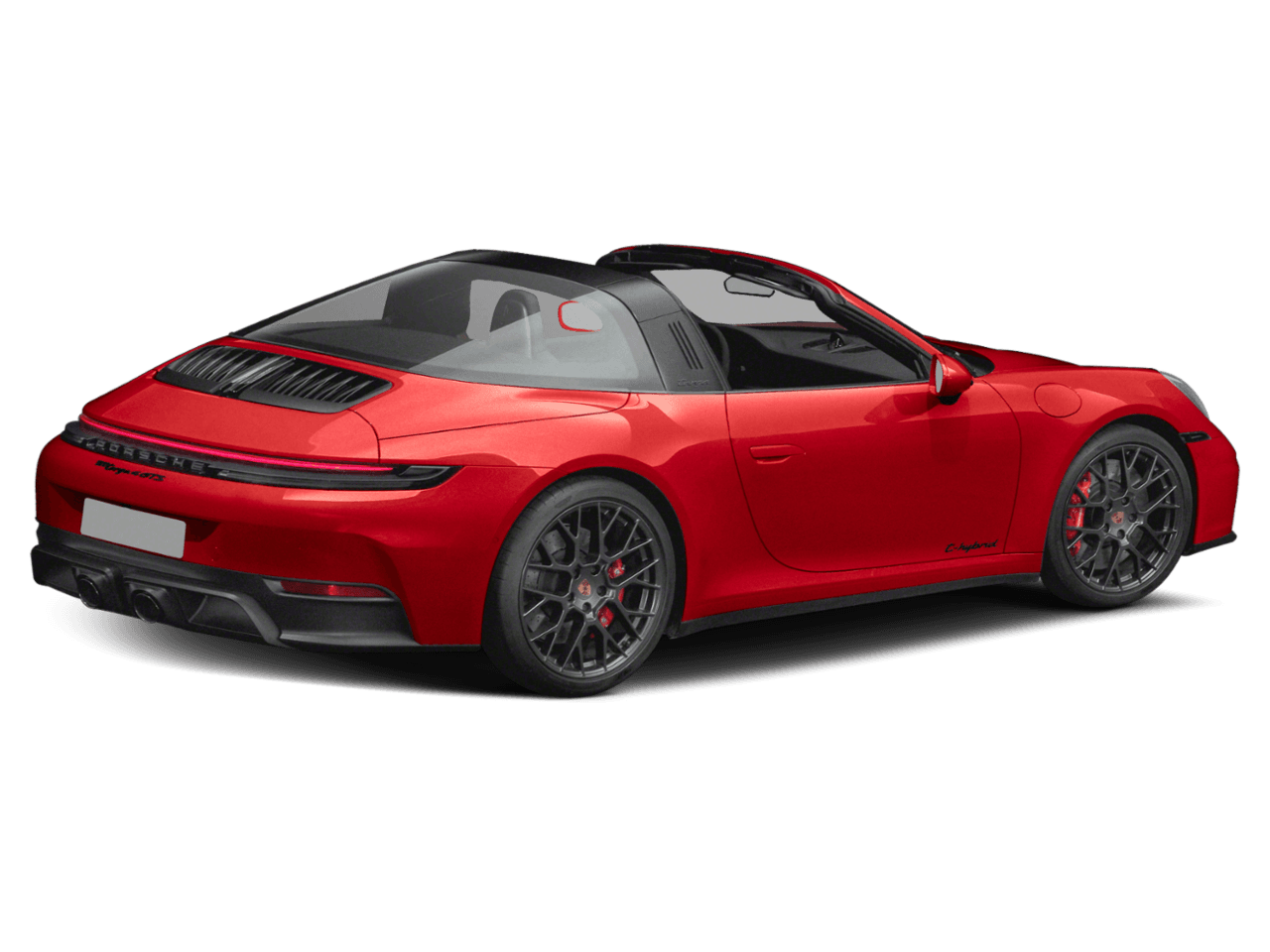 2026 Porsche 911 4 GTS - Rear 3/4, facing to the right