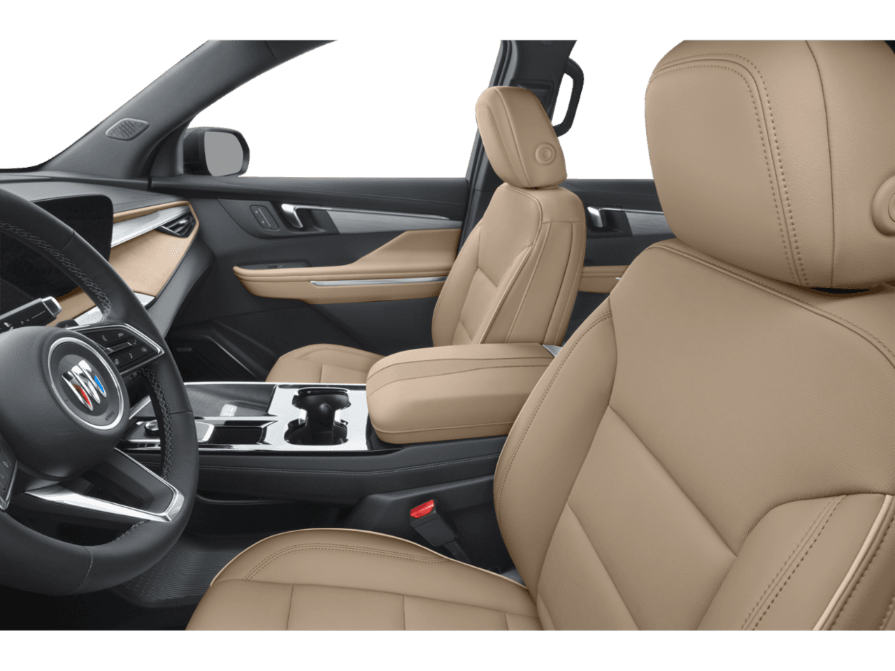 2026 Buick Enclave Preferred - Interior Driver's Side with Door Open, Front Seat Feature