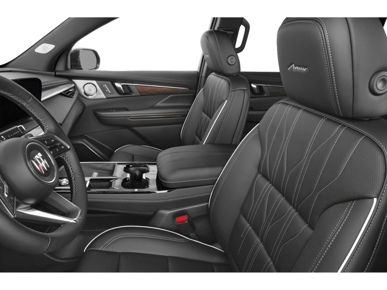 2026 Buick Enclave Avenir - Interior Driver's Side with Door Open, Front Seat Feature